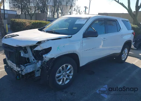 2022 Chevrolet Traverse Fwd Ls z USA, uszkodzony, nr VIN 1GNERFKW6NJ144161